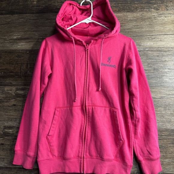 Browning Women's Vibrant Pink Hoodie - Picture 1 of 5